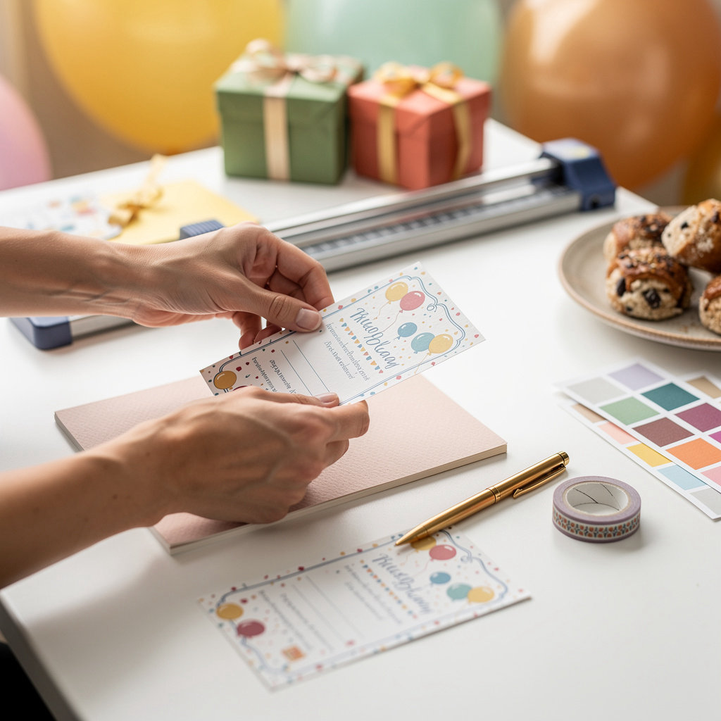 Birthday Invitation Rahovec - celebration party planning and custom invitation design services